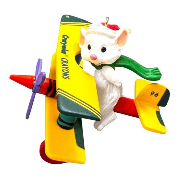 Hallmark Keepsake Ornament Set 1992 & 1996 Lot Handcrafted Crayola Crayon Series - Picture 15 of 16